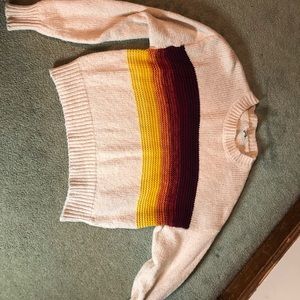 Cropped sweater